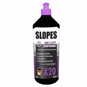 Slopes X20 One Step Tek Adım Pasta-Hare Gid.-Wax 1000 ml